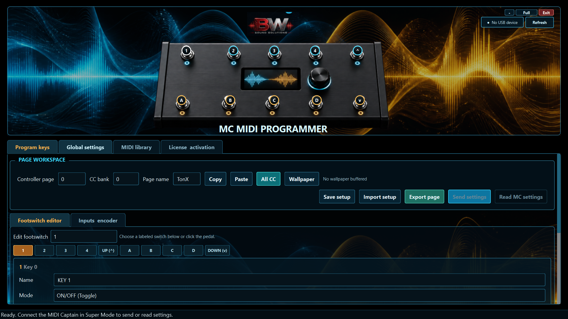 MC Midi Programmer
